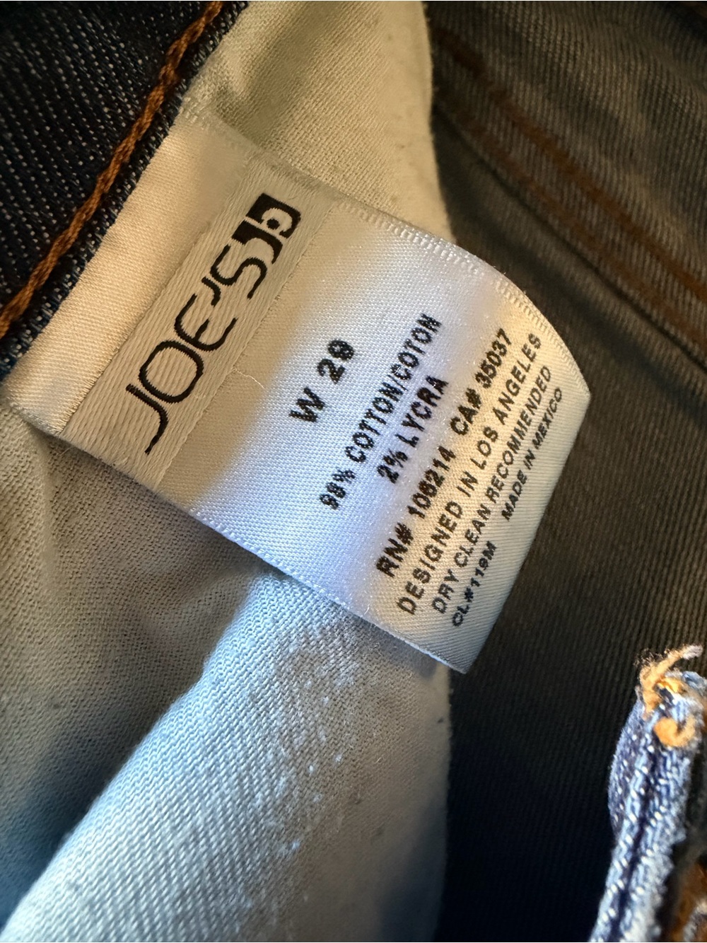 Joe's Jeans Women’s 29 Dark Blue Denim Shorts - Picture 3 of 8